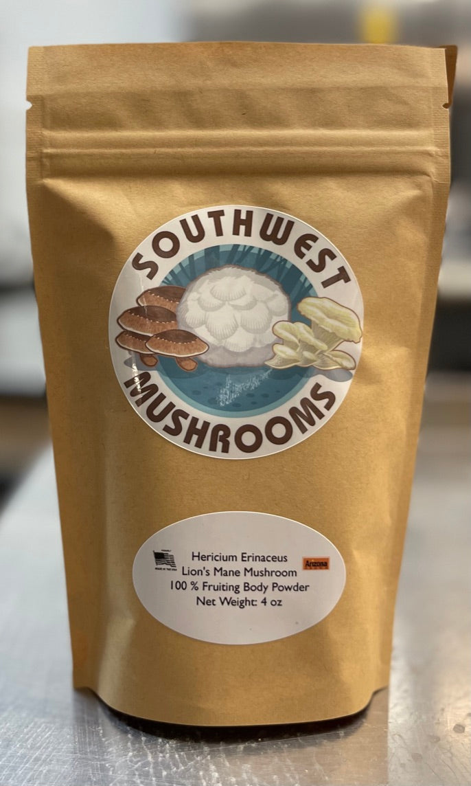 Premium Lion’s Mane Mushroom Powder