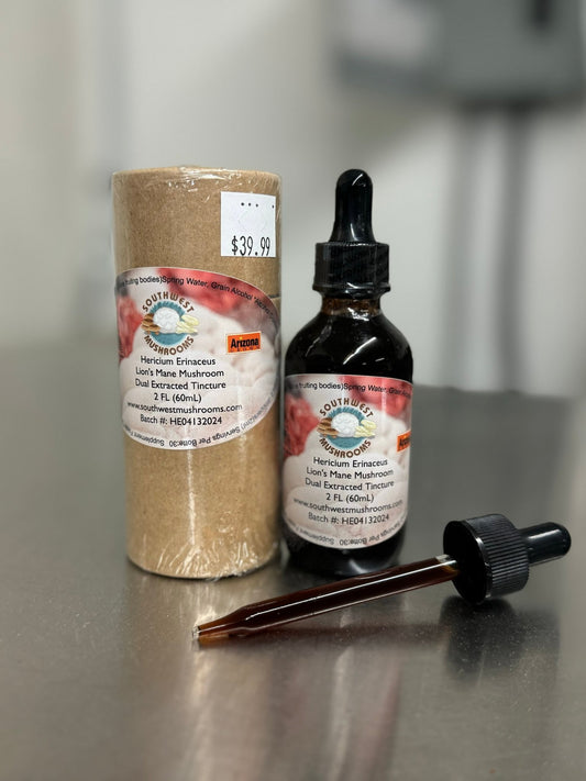 Lion's Mane Mushroom Dual-Extracted Tincture